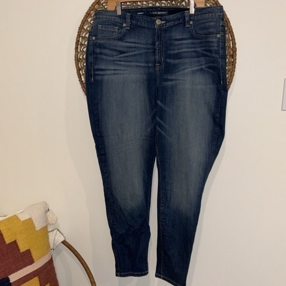 Lane Bryant skinny jeans medium wash size 20R